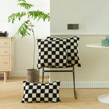 Housse de Coussin Damier