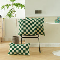 Housse de Coussin Damier