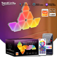 Panneau LED Mural Triangulaire