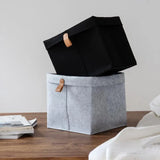 Various Clothes Felt Storage Baskets Home Bathroom  Office Sundries Box Toy Storage Box Dormitory Underwear Storag