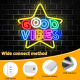 Néon Etoile Good Vibes