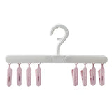 Cintre Pliable avec Pince rose