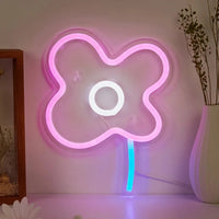 Néon LED Fleur