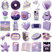 Stickers Aesthetic Purple