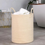 Panier a Linge en Coton salle de bain