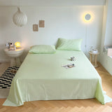 Draps de Lit Plat Comfortable