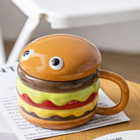 Mug Cartoon Hamburger