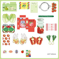 Kit Collage Mural Food Japon