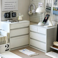 Meuble de Rangement Blanc Compact Bureau