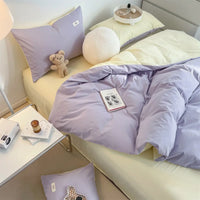 Housse de Couette Bicolore