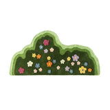 Tapis Floral Vert