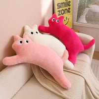 Coussin Peluche Chat Kawaii