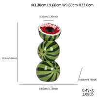 Vase Sculptural Fruits Empilés