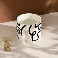 Mug Design Art Abstrait