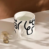Mug Design Art Abstrait