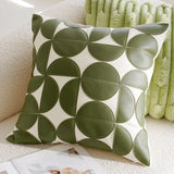 Housse de Coussin Marguerites Colorées