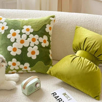 Housse de Coussin Fleur Marguerites