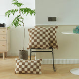Housse de Coussin Damier