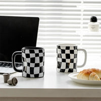 Mug Checkered en Céramique