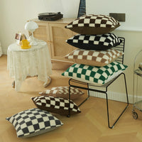 Housse de Coussin Damier