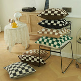 Housse de Coussin Damier