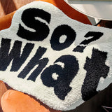 Tapis de Room Citation "So What !"