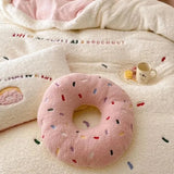 Coussin en Peluche Donut