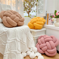 Coussin en Peluche Noué