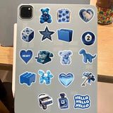 Stickers Aesthetic Bleu