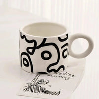 Mug Design Art Abstrait