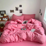 Housse de Couette Couleur Unie