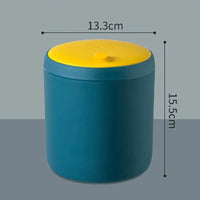 Poubelle de Table Cylindrique Colorée