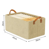 Boite de Rangement pour Jean beige