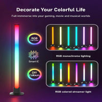 Barres LED Gaming 360° RGB