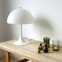 Lampadaire Blanc Champignon