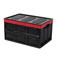 Boite de Rangement Pliable avec Couvercle noir