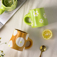 Mug en Porcelaine Fleurs