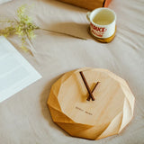 Horloge Murale Scandinave en Bois