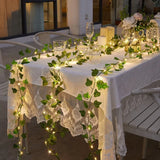 Guirlande Lumineuse Feuillage Vert