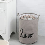 Panier a Linge Laundry  gris