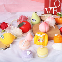 Bougie Fruits et Macarons