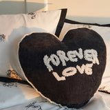 Coussin Peluche Cœur Love