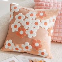 Housse de Coussin Marguerites Colorées