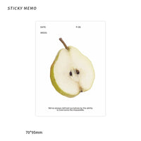 Stickers Mémo Fruit Aesthetic