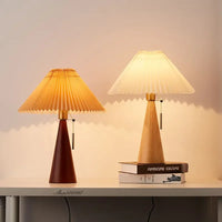 Lampe de Chevet en Bois