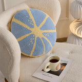 Coussin Citron Bleu