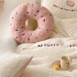 Coussin en Peluche Donut