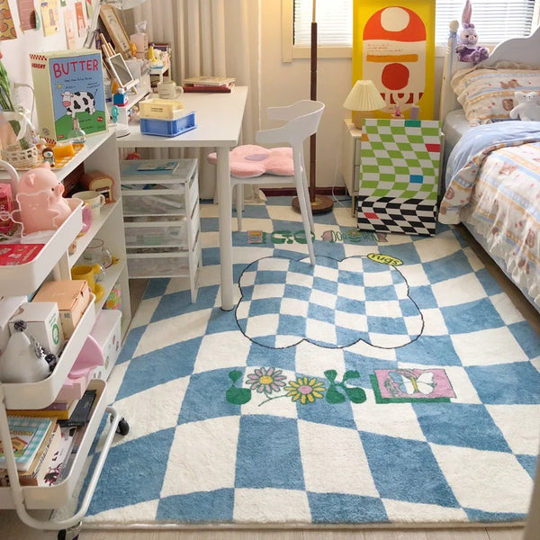 Tapis Damier Déco