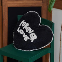 Coussin Peluche Cœur Love