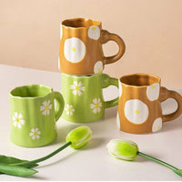 Mug en Porcelaine Fleurs